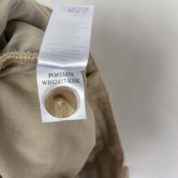 Faherty Wide Leg Organic Cotton Crop Pants Jeans Size 14 - Picture 7 of 7